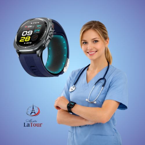 LaTour TensionPro™ – Montre Connectée Tension Artérielle