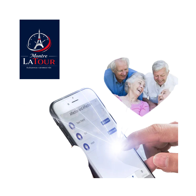 LaTour Vital™ – Montre Connectée Tension Artérielle Homme