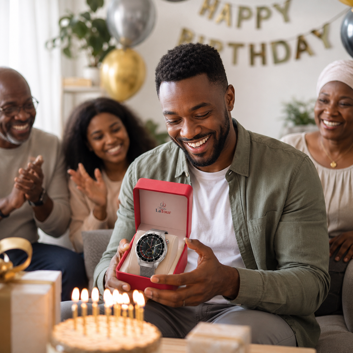 LaTour Connect™ – Montre Connectée Bluetooth Homme