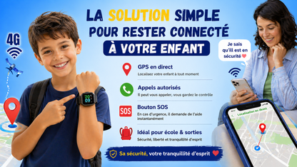 LaTour Lien Essentiel™ – Montre Connectée Enfant