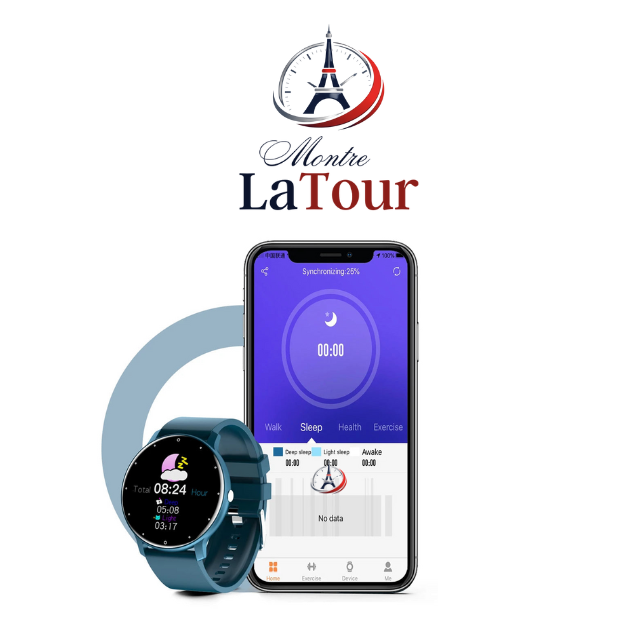 LaTour Elixir Bleu™ – Montre Connectée