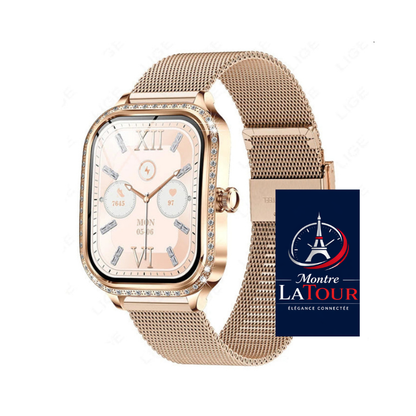LaTour Prestige Élégance ™ – Montre Connectée Femme
