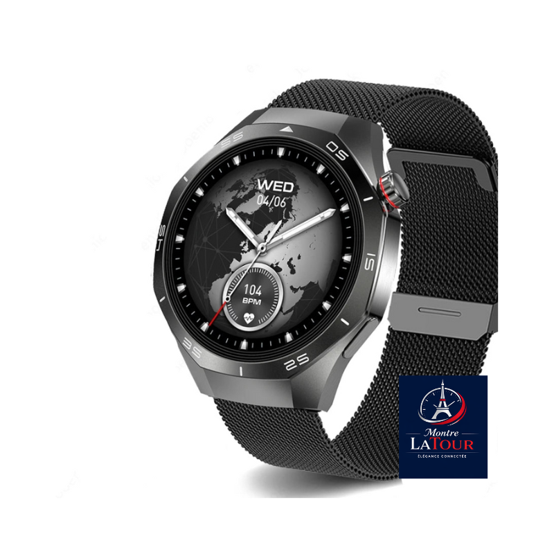 LaTour Connect™ – Montre Connectée Bluetooth Homme