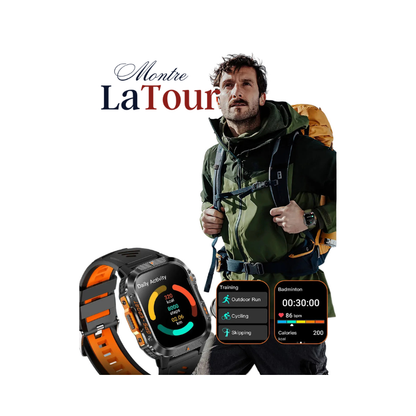LaTour Tracker™ – Montre Connectée GPS Homme