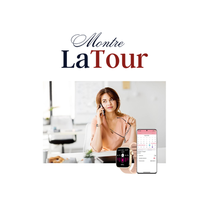 LaTour Square™ – Montre Connectée Femme