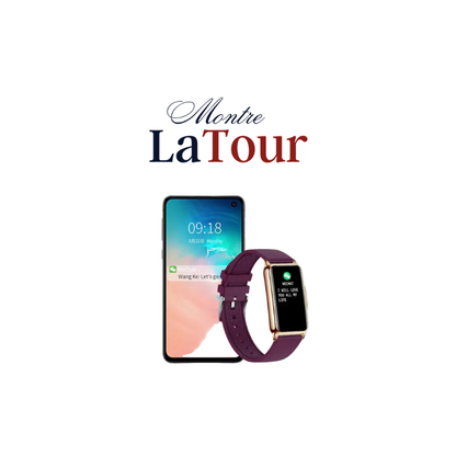 LaTour Nova Violette™ – Montre Connectée Femme