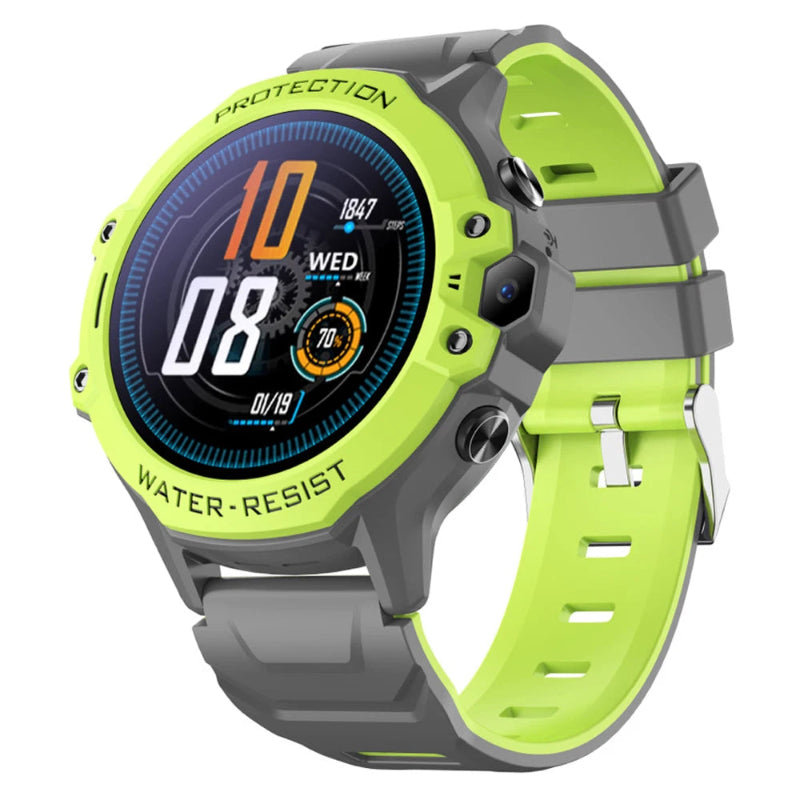 Montre Connectée Enfant GPS Vert Fluo