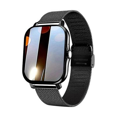 Montre Connectée Femme Élégante Noire