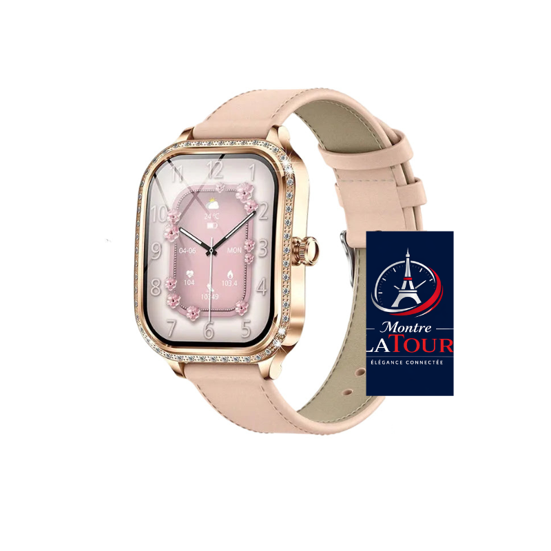Montre Connectée Élégante Pour Femme