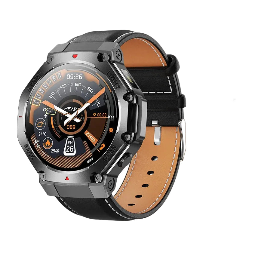 LaTour Vanguard Cuir™ – Montre Connectée Homme