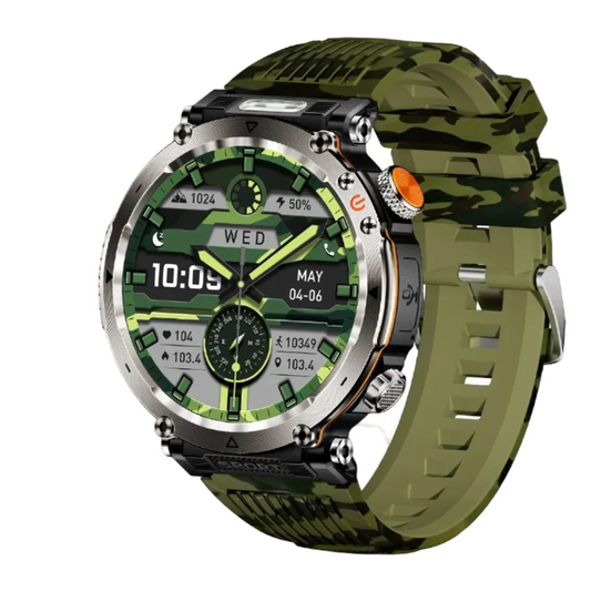 montre militaire connectée homme